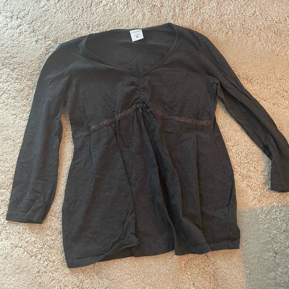 maternity long sleeve shirt